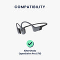 kwmobile USB Cable Charger compatible with AfterShokz OpenSwim Pro S710 Charging Cable Smart Watch Replacement Cable Fitness Tracker Charging Cable