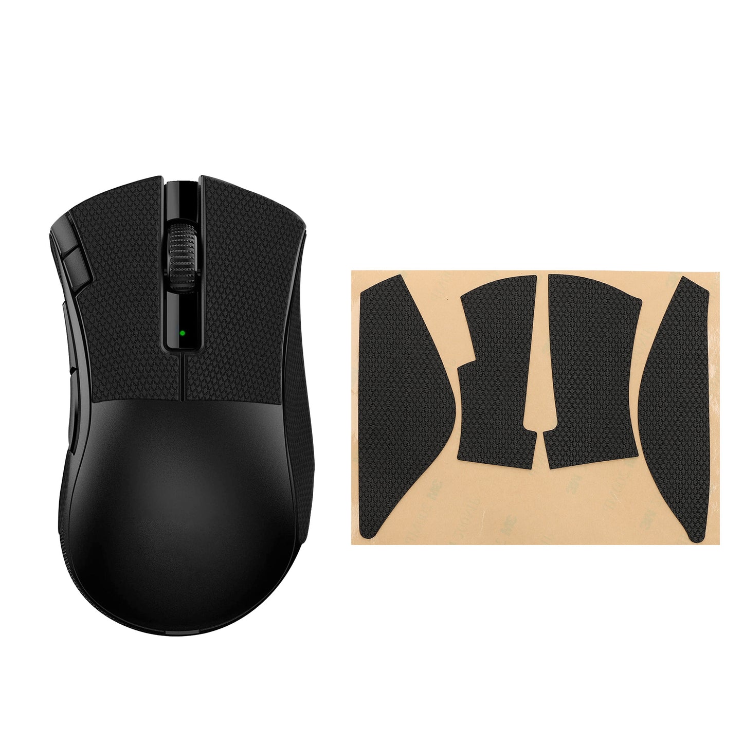 kwmobile Gaming Mouse Grip Tape for Razer DeathAdder V2 X Mouse Grip Tape Non-Slip Grip Tape for PC Mouse