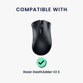 kwmobile Gaming Mouse Grip Tape for Razer DeathAdder V2 X Mouse Grip Tape Non-Slip Grip Tape for PC Mouse