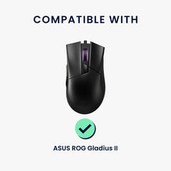 Grip Tape für ASUS ROG Gladius II - Schwarz - Sonstiges