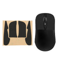 kwmobile Gaming Maus Grip Tape kompatibel mit SteelSeries Sensei Ten / raw / xai Maus - Rutschfestes Griffband für PC Maus - Schwarz Schwarz  