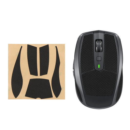 kwmobile Gaming Maus Grip Tape kompatibel mit Logitech MX Anywhere 2S Maus - Rutschfestes Griffband für PC Maus - Schwarz Schwarz  