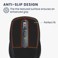 kwmobile Gaming Mouse Grip Tape for Logitech MX Anywhere 3 Mouse Grip Tape Anti-Slip Grip Tape for PC Mouse