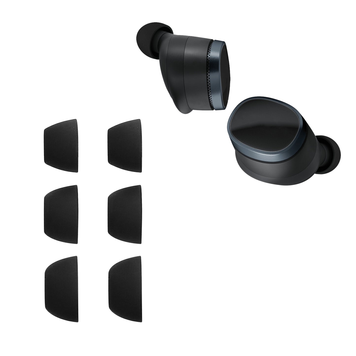 kwmobile Earpads compatible with Bowers & Wilkins Pi8