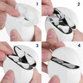 kwmobile Dust Protection Stickers compatible with Samsung Galaxy Buds 3