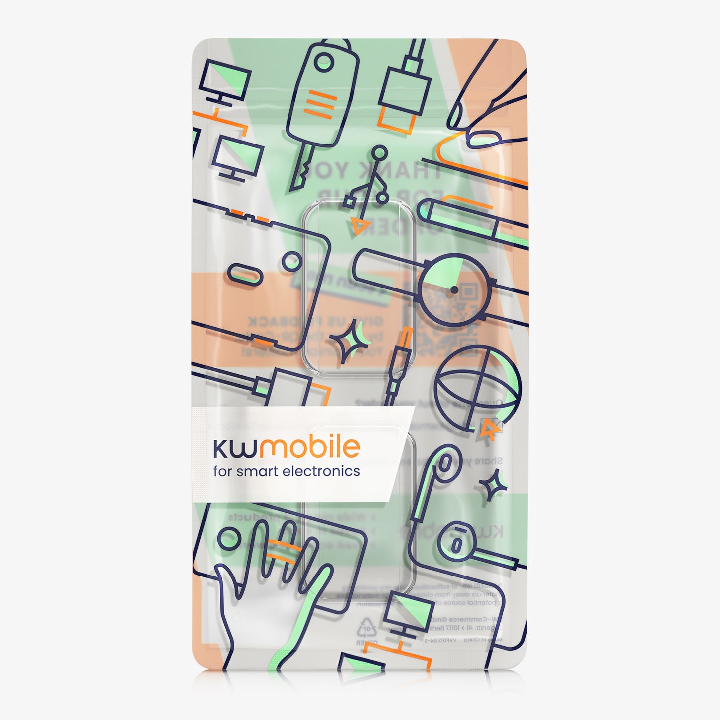 kwmobile Silicone Case for HONOR Band 9 Protective Cover Fullbody Display Cover Set