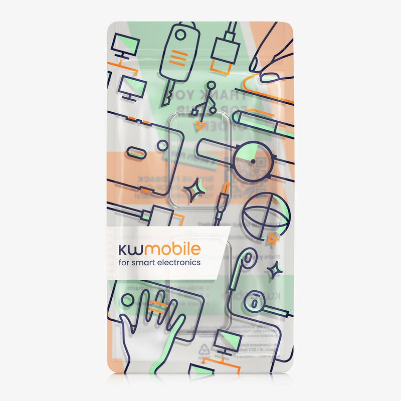 kwmobile Silicone Case for HONOR Band 9 Protective Cover Fullbody Display Cover Set