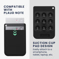 kwmobile Voice Recorder Protective Case compatible with PLAUD Note AI Voice Recorder Case - Dictaphone Case with Smartphone Attachment