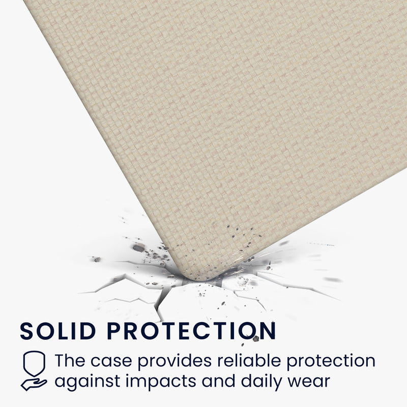kwmobile Laptop Cover compatible with Apple MacBook Air 13" 2018 2019 2020 A1932 Case - Notebook Protector in Woven Design