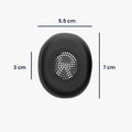 kwmobile Ear Pads for Jabra Evolve 2 30 Earpads Replacement Headphone Spare Parts Over Ear Headphones