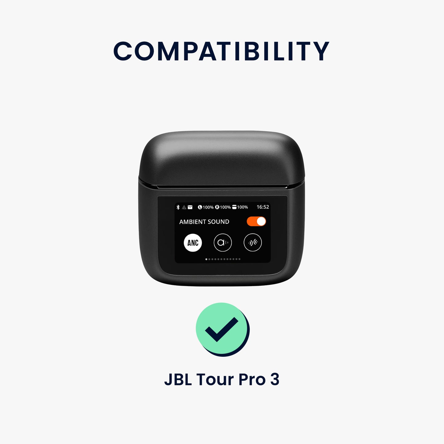 Case compatible with JBL Tour Pro 3