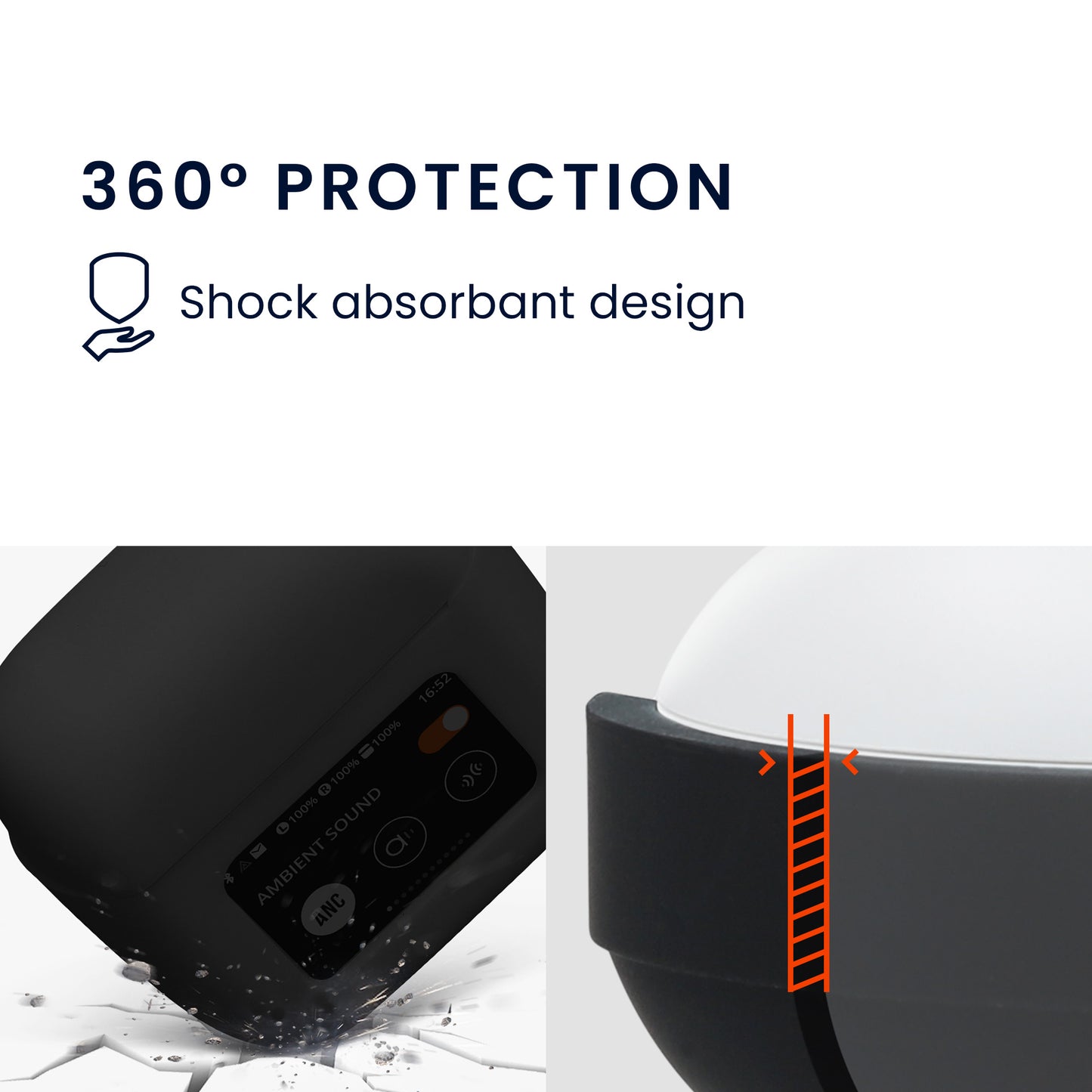 Case compatible with JBL Tour Pro 3