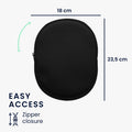 kwmobile Headphone Case for Tune 600 / 500BT / 510BT / 450 Headphone Pouch Travel Bag for Headset Headphones Soft Over Ear Protective Cover