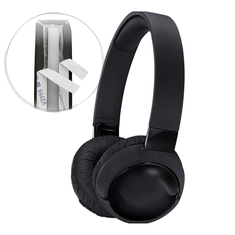 kwmobile Headband Pad compatible with JBL Tune 600 / 500BT / 510BT / 520BT / 450 - Over Ear Headphone Replacement Headband Cushion
