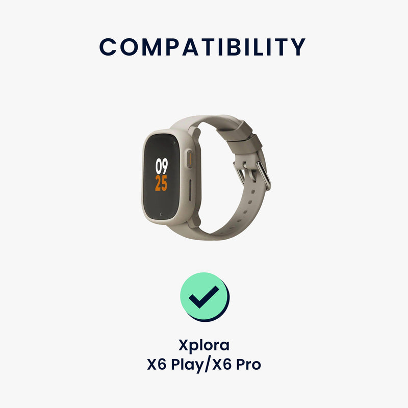kwmobile USB Cable Charger Compatible with Xplora X6 Play / X6 Pro Charging Cable Smartwatch Replacement Cable Fitness Tracker Charging Cable