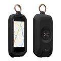 kwmobile Fahrrad GPS Silikon Case kompatibel mit Garmin Edge 1050 Hülle - Weiche GPS Bike Schutzhülle mit Schlüsselring - Fahrrad-GPS Cover mit Keyring Schwarz  