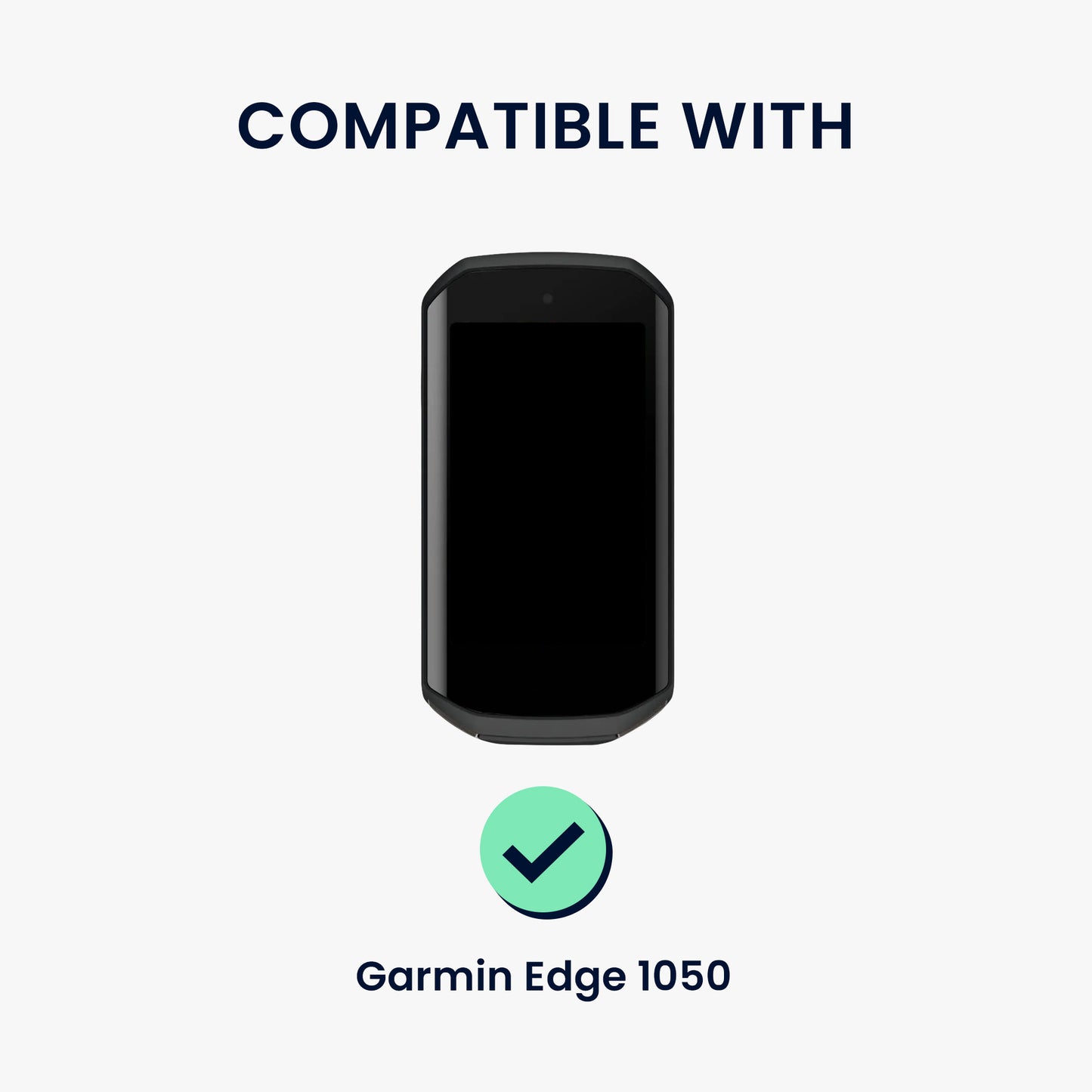 kwmobile Bicycle GPS Case Compatible with Garmin Edge 1050 Protective Cover with Keyring