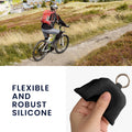 kwmobile Bicycle GPS Case Compatible with Garmin Edge 1050 Protective Cover with Keyring