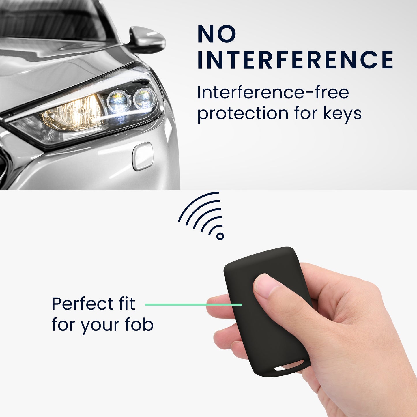 kwmobile Car Key Cover compatible with Mazda 3-Button CX30 CX50 CX60 CX90 MX-30