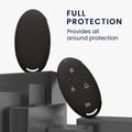 kwmobile Car Key Cover compatible with Hyundai 7-Button Ioniq 6 Grandeur GN7 KONA 2023