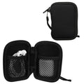 kwmobile In-Ear Headphone Case compatible with in-ear Headphones - Cover Case - 6 x 9 cm Inner Dimensions - Pouch