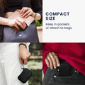 kwmobile In-Ear Headphone Case compatible with in-ear Headphones - Cover Case - 6 x 9 cm Inner Dimensions - Pouch