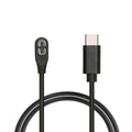 kwmobile USB C Charging Cable compatible with Shokz Aeropex AS800 / OpenRun / OpenRun Pro Mini / OpenComm ASC100SG - Charger Cable - Smartwatch Replacement Cable - Fitness Tracker Charging Cable