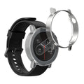 kwmobile 2x Hülle kompatibel mit CMF by Nothing Watch Pro 2 (D398) - Fitnesstracker Case Set Silber Transparent - ohne Tracker Silber  [dsg03]