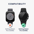 kwmobile Protective Ring Compatible with CMF by Nothing Watch Pro 2 (D398) Fitness Tracker - Bezel Ring