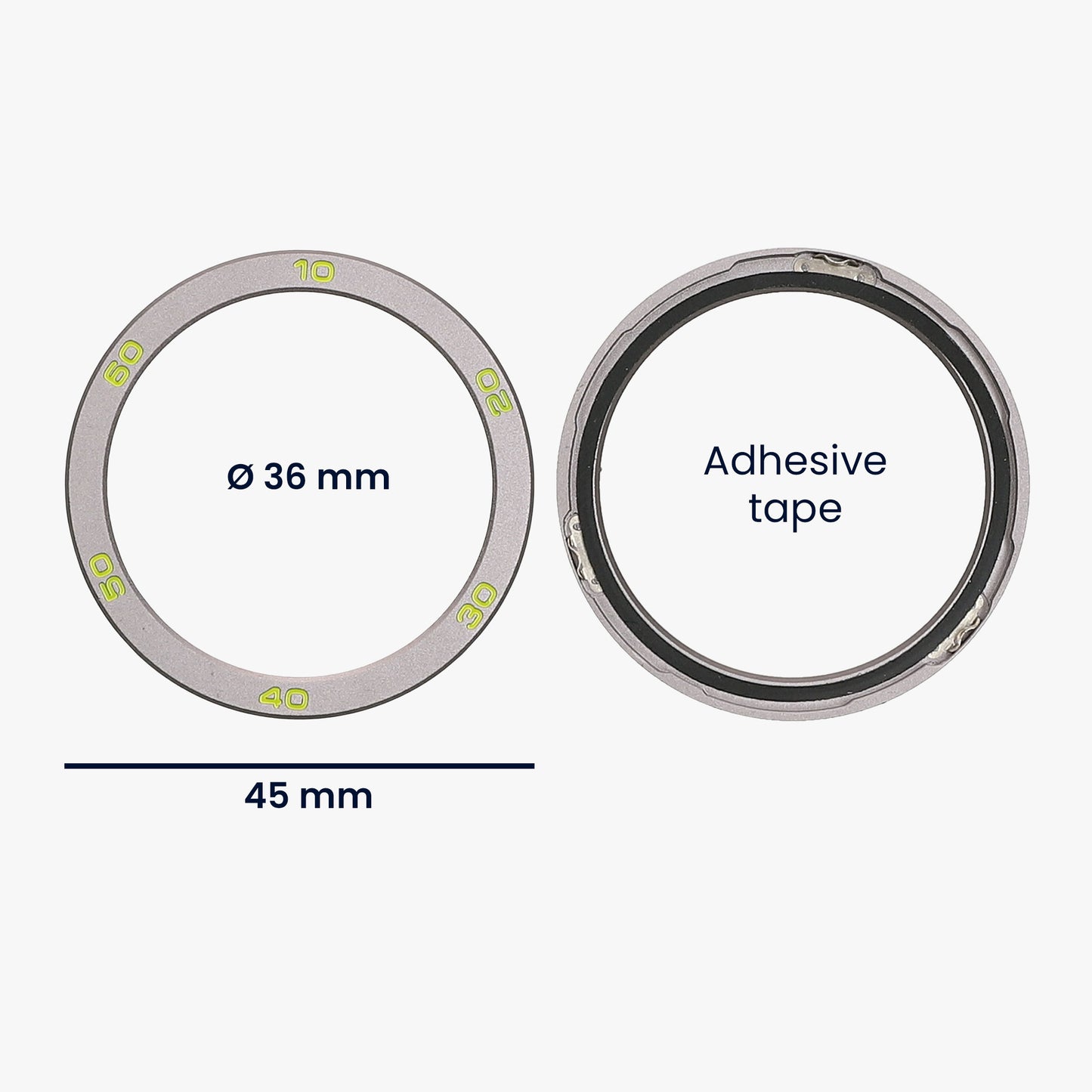 kwmobile Protective Ring Compatible with CMF by Nothing Watch Pro 2 (D398) Fitness Tracker - Bezel Ring