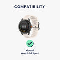 kwmobile USB Cable Charger compatible with Xiaomi Watch S4 Sport Charging Cable Smart Watch Replacement Cable Fitness Tracker Charging Cable