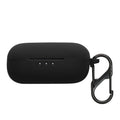 kwmobile Hülle kompatibel mit EarFun Air Pro 4 Kopfhörer - Silikon Schutzhülle Etui Case Cover Schoner in Schwarz Schwarz  