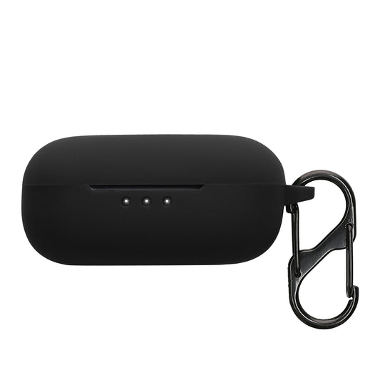 kwmobile Hülle kompatibel mit EarFun Air Pro 4 Kopfhörer - Silikon Schutzhülle Etui Case Cover Schoner in Schwarz Schwarz  