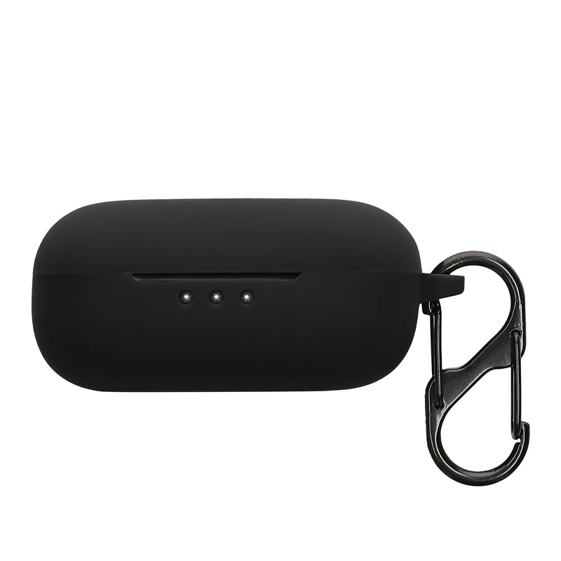 kwmobile Hülle kompatibel mit EarFun Air Pro 4 Kopfhörer - Silikon Schutzhülle Etui Case Cover Schoner in Schwarz Schwarz  