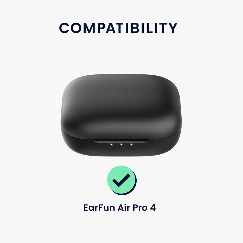 kwmobile Case compatible with EarFun Air Pro 4 Headphones