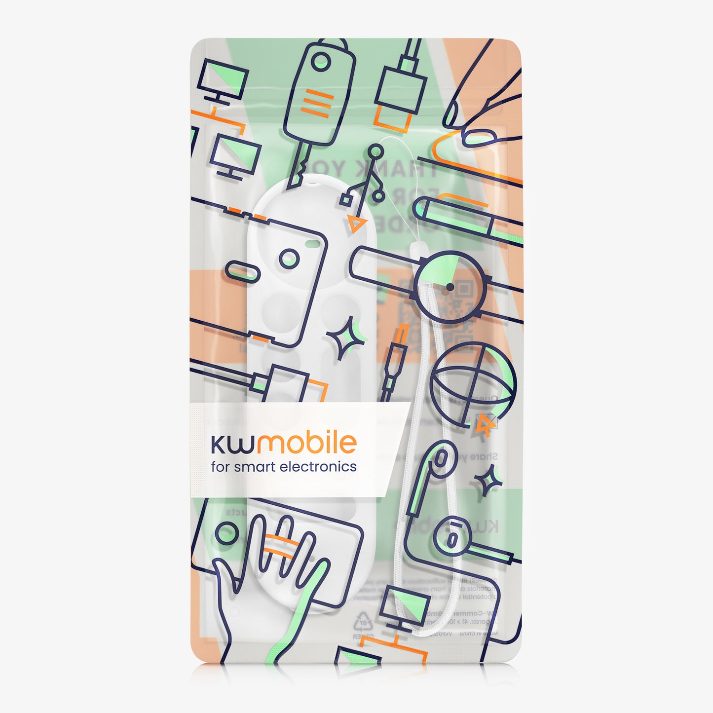 kwmobile Remote Control Case compatible with Google TV Streamer 4K Case for TV Accessories