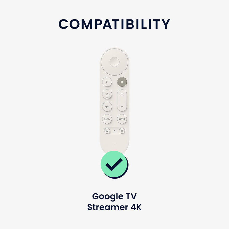 kwmobile Remote Control Case compatible with Google TV Streamer 4K Case for TV Accessories