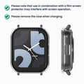 kwmobile Glass Case for Xiaomi Redmi Watch 5 Lite Protective Cover Fullbody Fitness Tracker Case Set