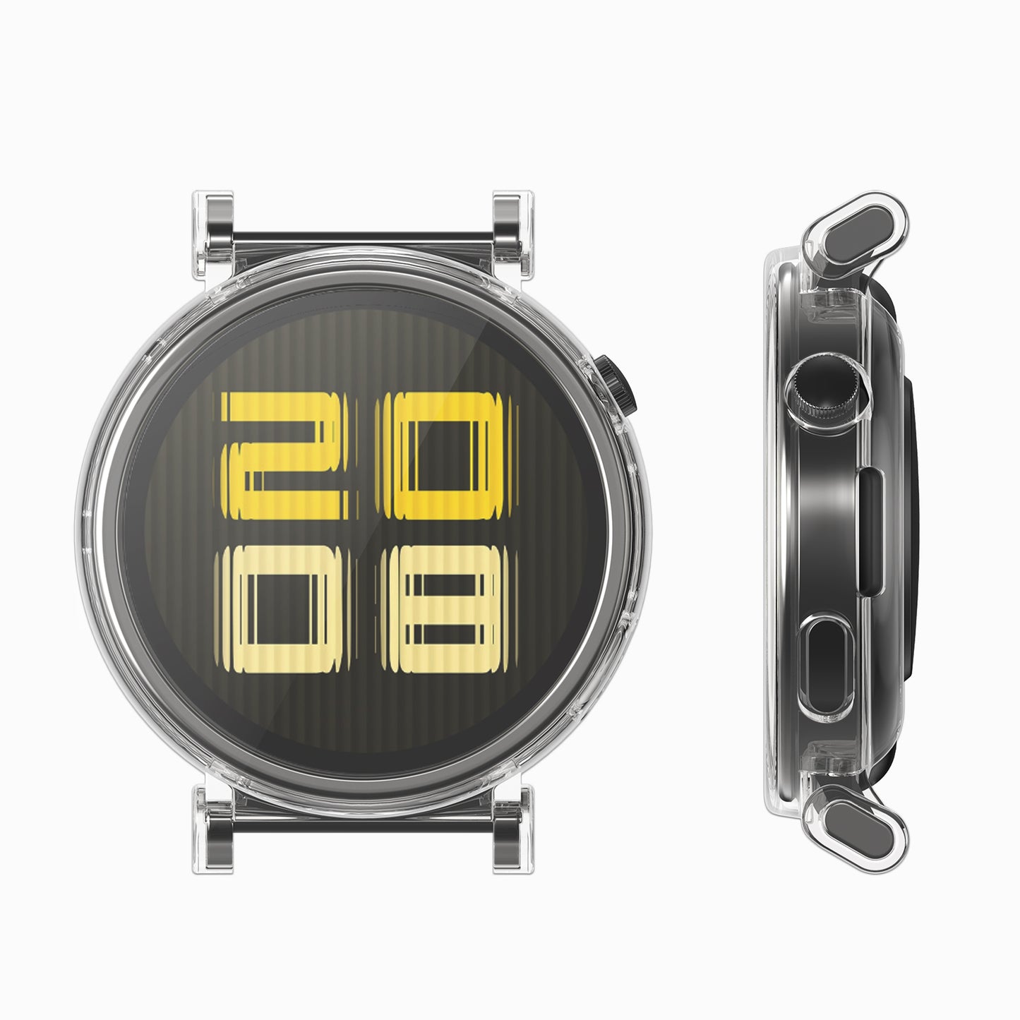 kwmobile Case for Huami Watch GT5 41mm Protective Case Fullbody Display Cover Set
