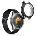 kwmobile Silicone Case for Huami Watch GT5 46mm Protective Cover Full-Body Display Cover Set