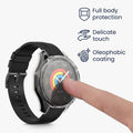 kwmobile Silicone Case for Huami Watch GT5 46mm Protective Cover Full-Body Display Cover Set