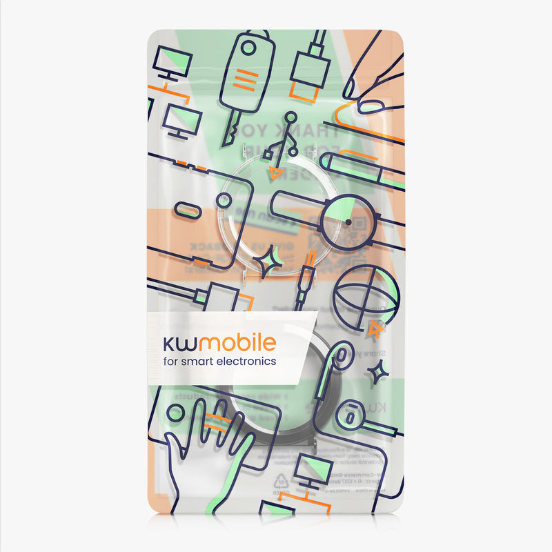 kwmobile Protective Cover for Huami Watch GT5 Pro 42mm Fullbody Display Cover Set
