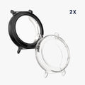 kwmobile Protective Cover for Huami Watch GT5 Pro 42mm Fullbody Display Cover Set