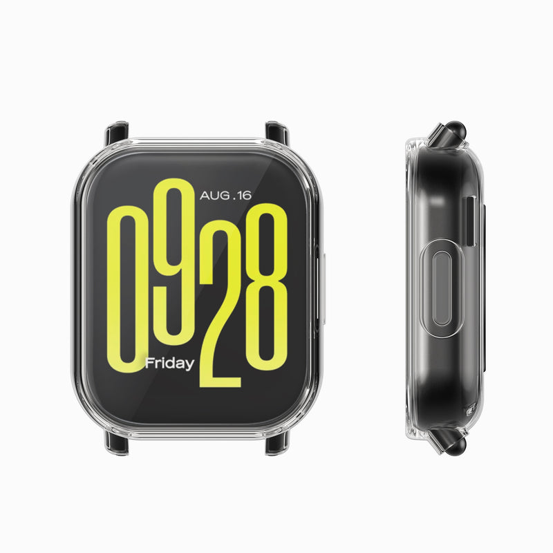 kwmobile Protective Case for Xiaomi Redmi Watch 5 Active Fullbody Display Cover Set