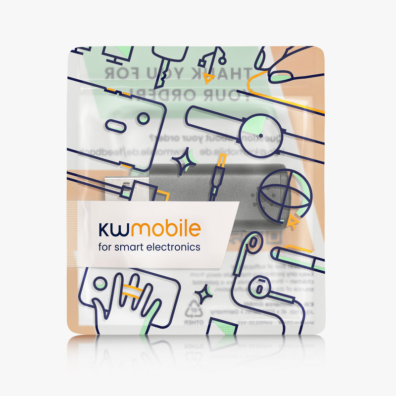 kwmobile USB PC Microphone for Laptop or Desktop PC - Notebook Microphone for USB A Port - Mini USB Microphone for PC