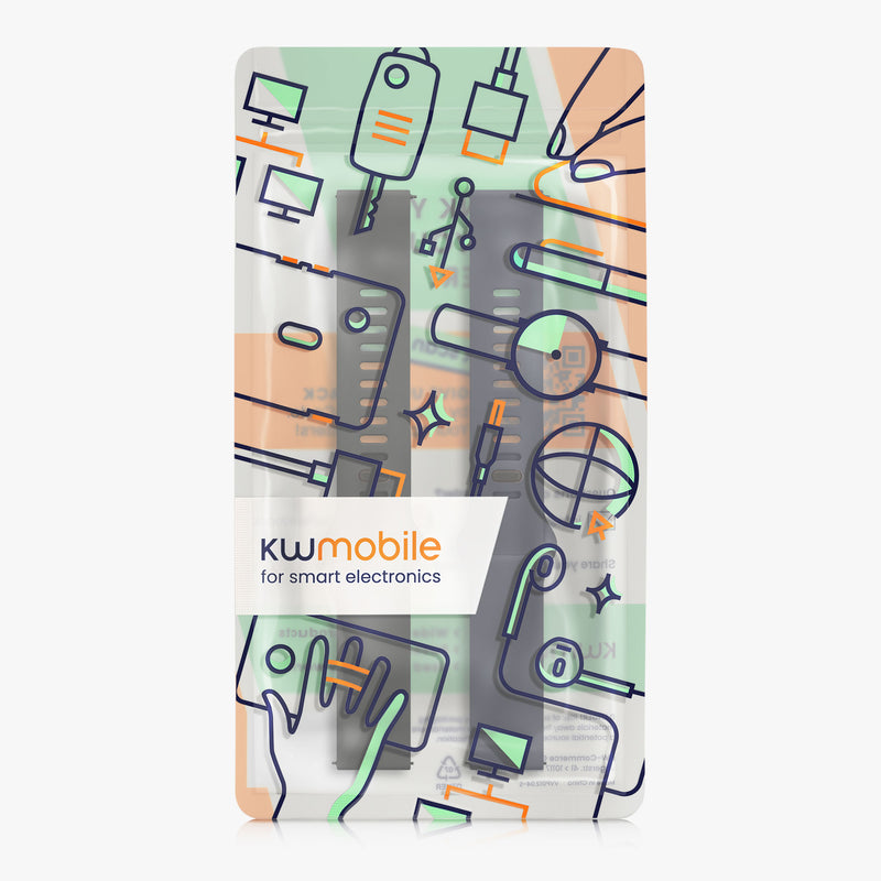 kwmobile Watch Strap for Xiaomi Redmi Watch 5 Active / Watch 5 Lite Fitness Tracker Band Set Replacement Strap Smartwatch
