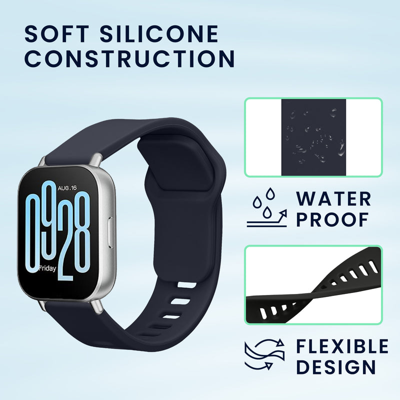 kwmobile Watch Strap for Xiaomi Redmi Watch 5 Active / Watch 5 Lite Fitness Tracker Band Set Replacement Strap Smartwatch
