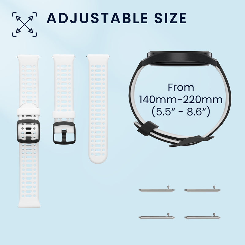 kwmobile Watch Strap for COROS PACE 3 / APEX 2 Pro / APEX 46mm / APEX Pro Wristband Fitness Tracker Band Set Replacement Strap Smartwatch