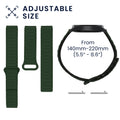 kwmobile Replacement Strap Compatible with Huawei Watch GT5 46mm / GT5 Pro 46mm Strap - Fitness Tracker Band with Magnetic Closure