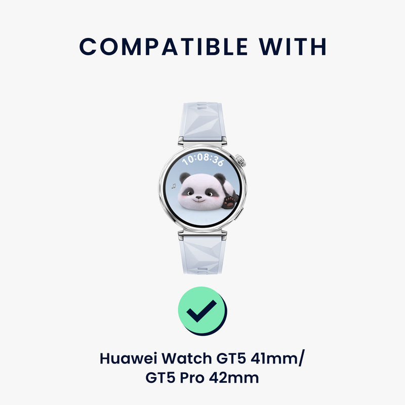 kwmobile Replacement Strap Compatible with Huawei Watch GT5 41mm / GT5 Pro 42mm Strap Fitness Tracker Band with Magnetic Closure